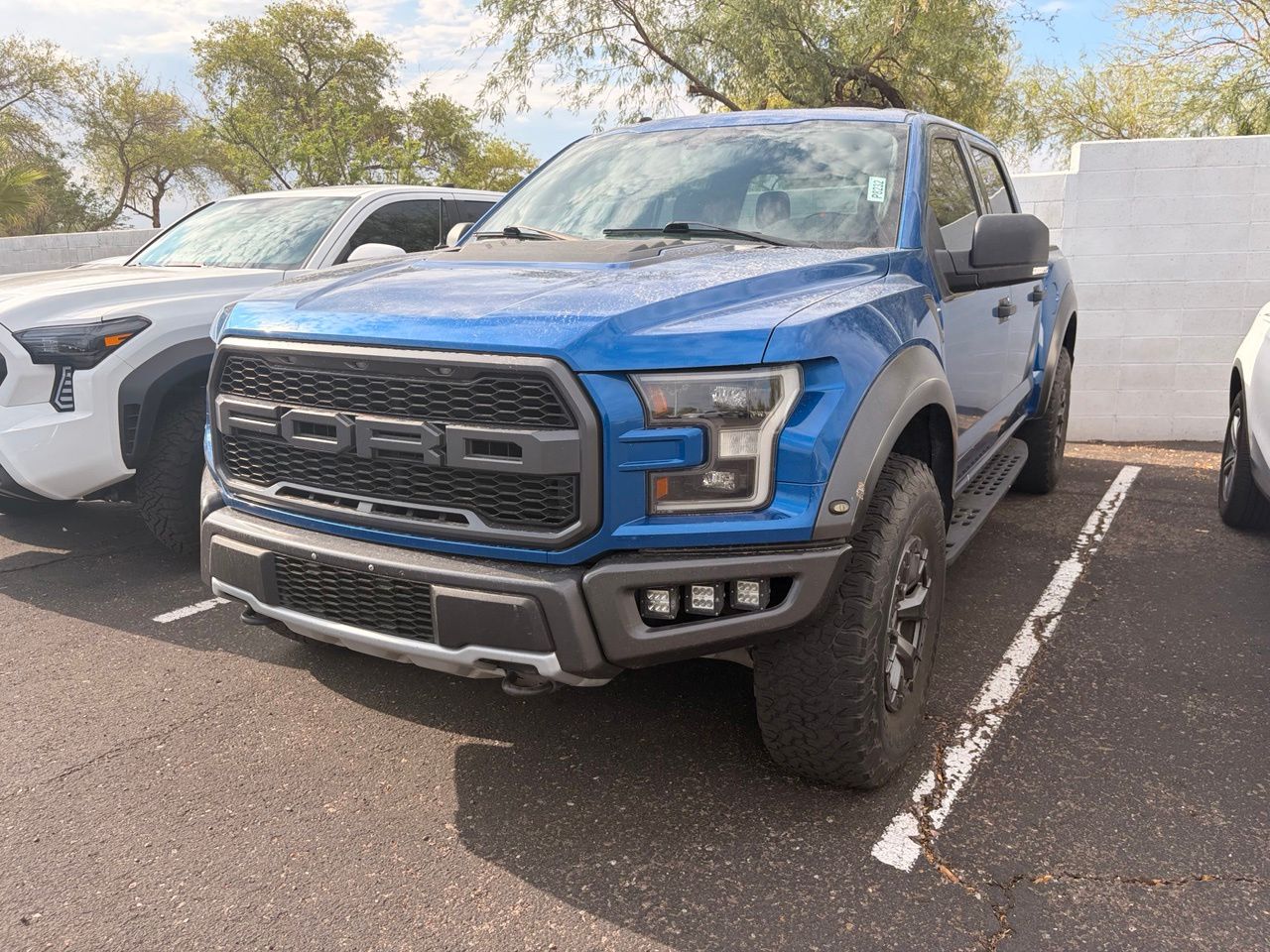 Lightning Blue 2018 Ford F-150 Pickup Truck Four-Wheel Drive Automatic