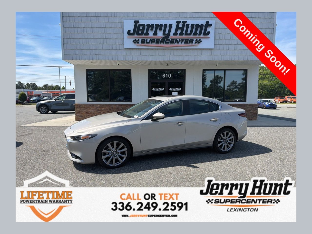 Gray (Platinum Quartz Metallic) 2025 Mazda MAZDA3 2.5 S Preferred Sedan FWD Sedan Front-Wheel Drive 6-Speed Automatic
