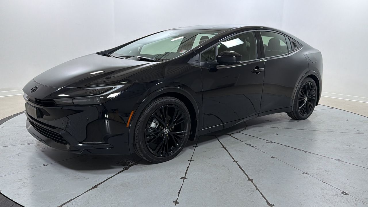 Midnight Black Metallic 2026 Toyota Prius Plug-In Hybrid Nightshade FWD Hatchback Front-Wheel Drive Continuously Variable Transmission