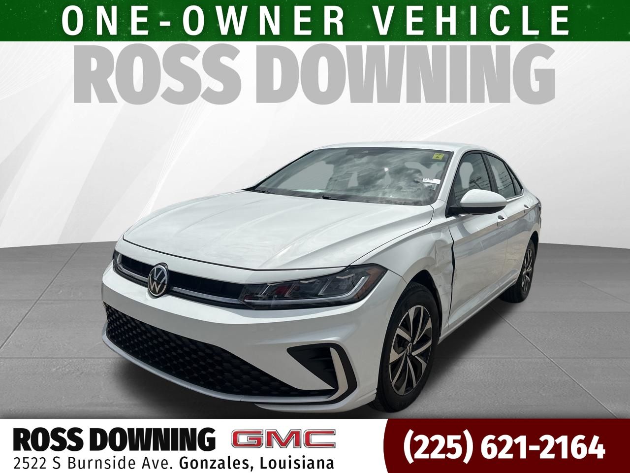 White 2025 Volkswagen Jetta S FWD Sedan Front-Wheel Drive 8-Speed Automatic