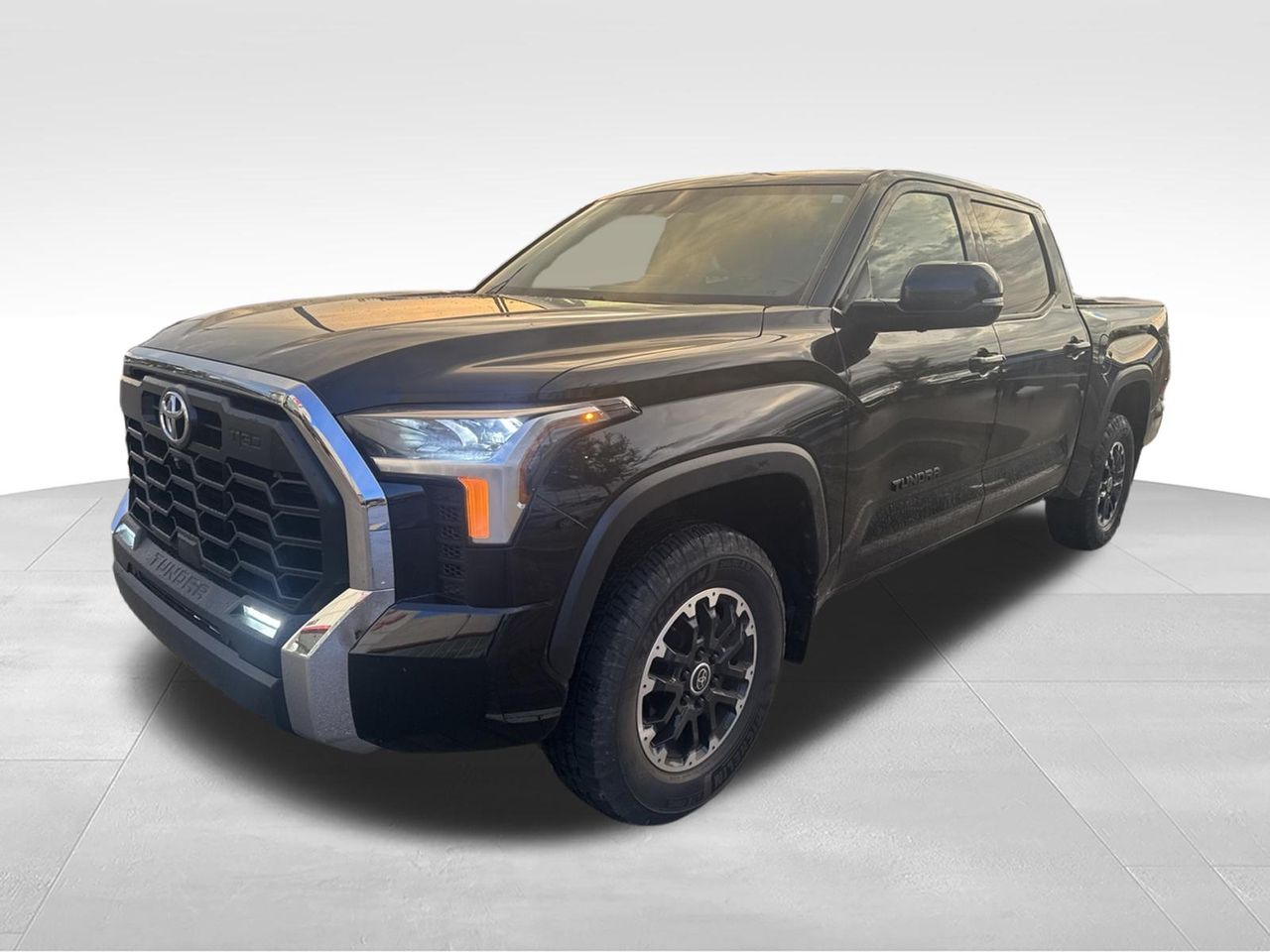 Midnight Black Metallic 2024 Toyota Tundra Pickup Truck Four-Wheel Drive Automatic