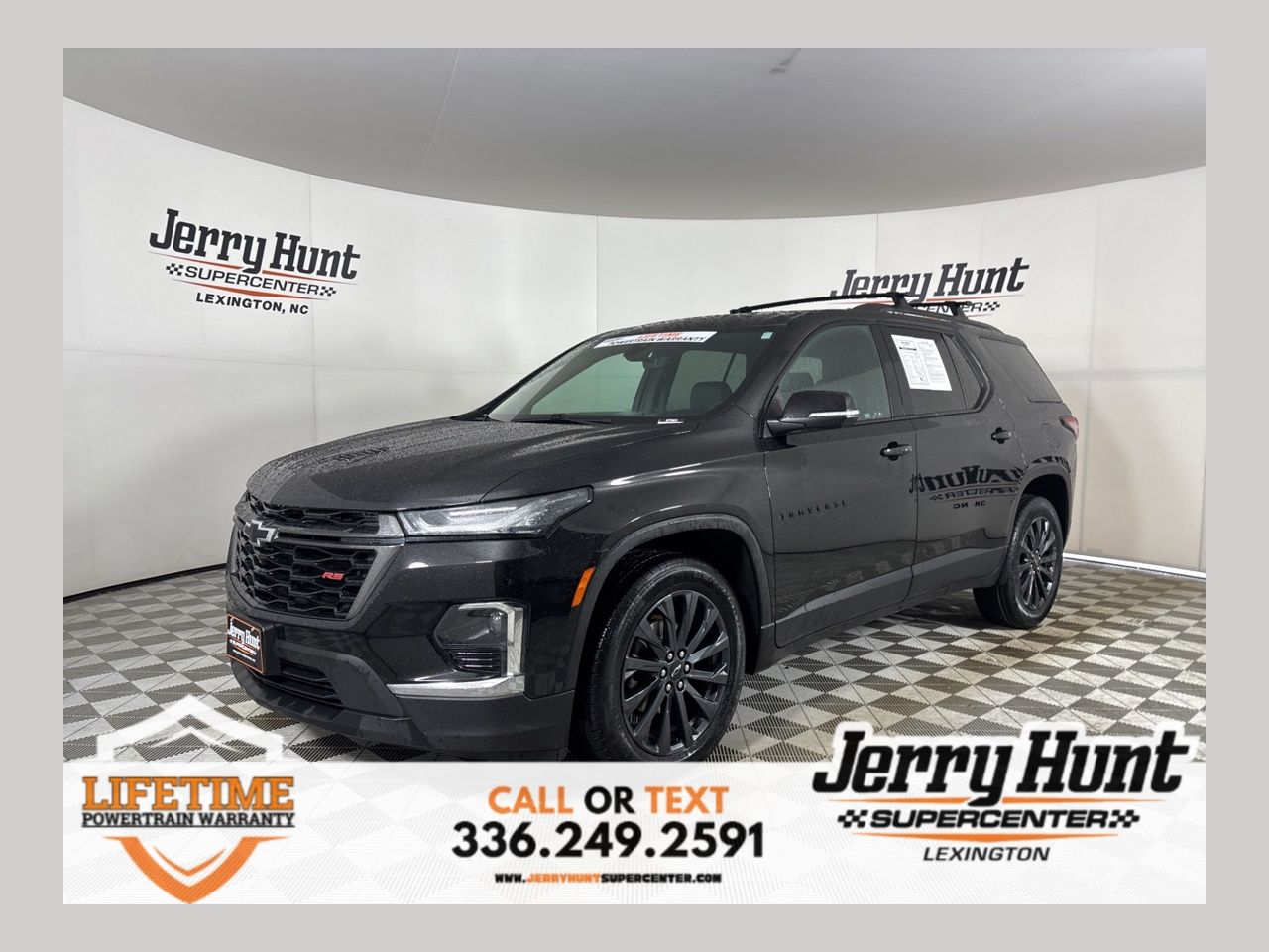 Mosaic Black Metallic 2023 Chevrolet Traverse RS AWD SUV / Crossover Four-Wheel Drive 9-Speed Automatic