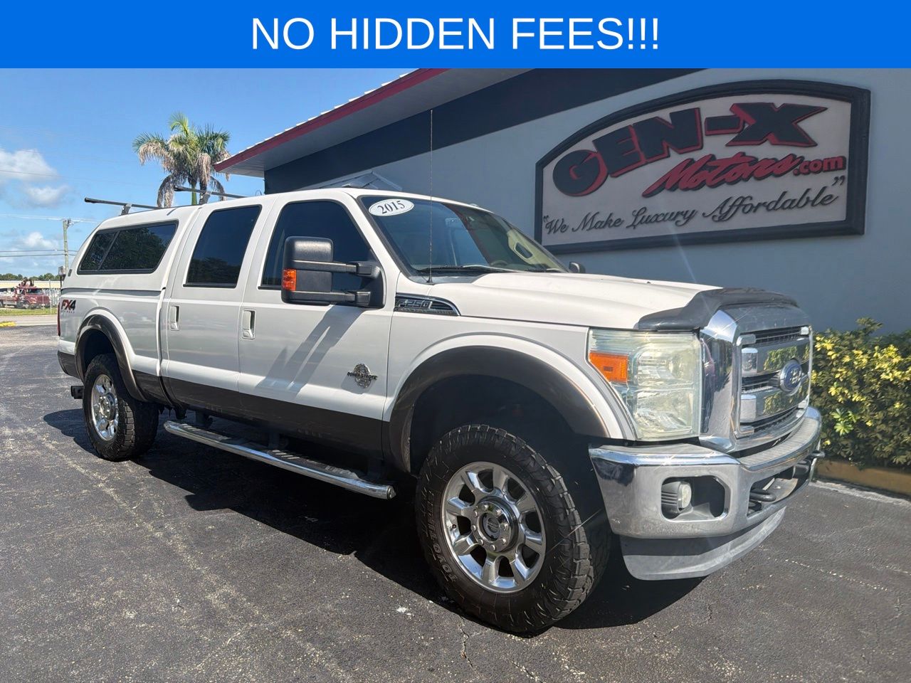  2015 Ford F-250 Super Duty Lariat Crew Cab 4WD   