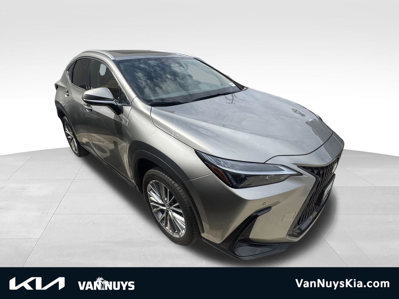 Silver 2025 Lexus NX Hybrid SUV / Crossover All-Wheel Drive Continuously Variable Transmission