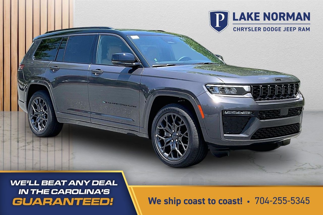 Gray Metallic 2026 Jeep Grand Cherokee L SUV / Crossover Four-Wheel Drive 8-Speed Automatic