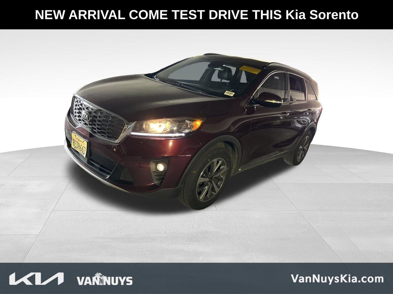 Red (Sangria) 2019 Kia Sorento SUV / Crossover 8-Speed Automatic