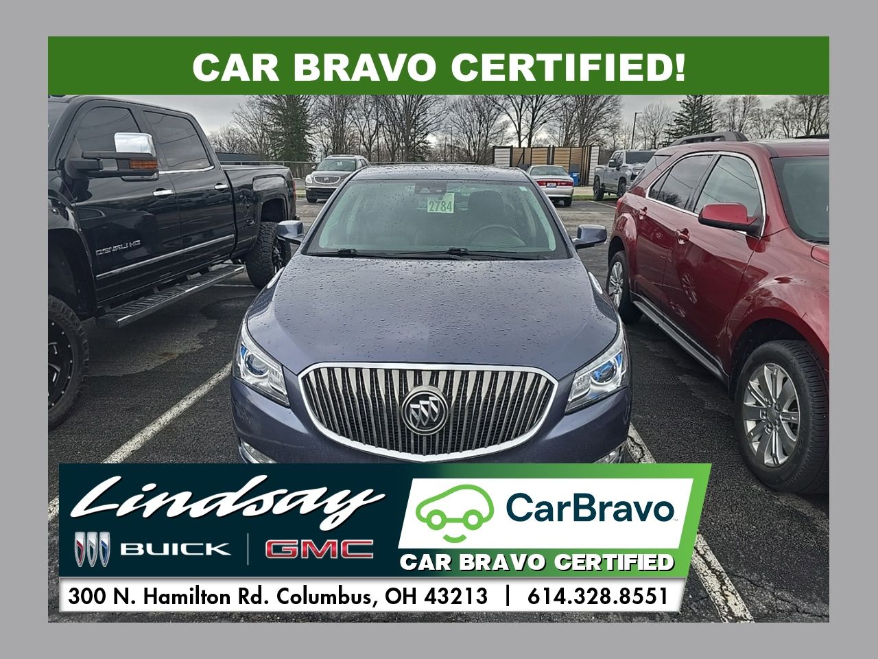 Atlantis Blue Metallic 2014 Buick LaCrosse Leather FWD Sedan Front-Wheel Drive 6-Speed Automatic Overdrive