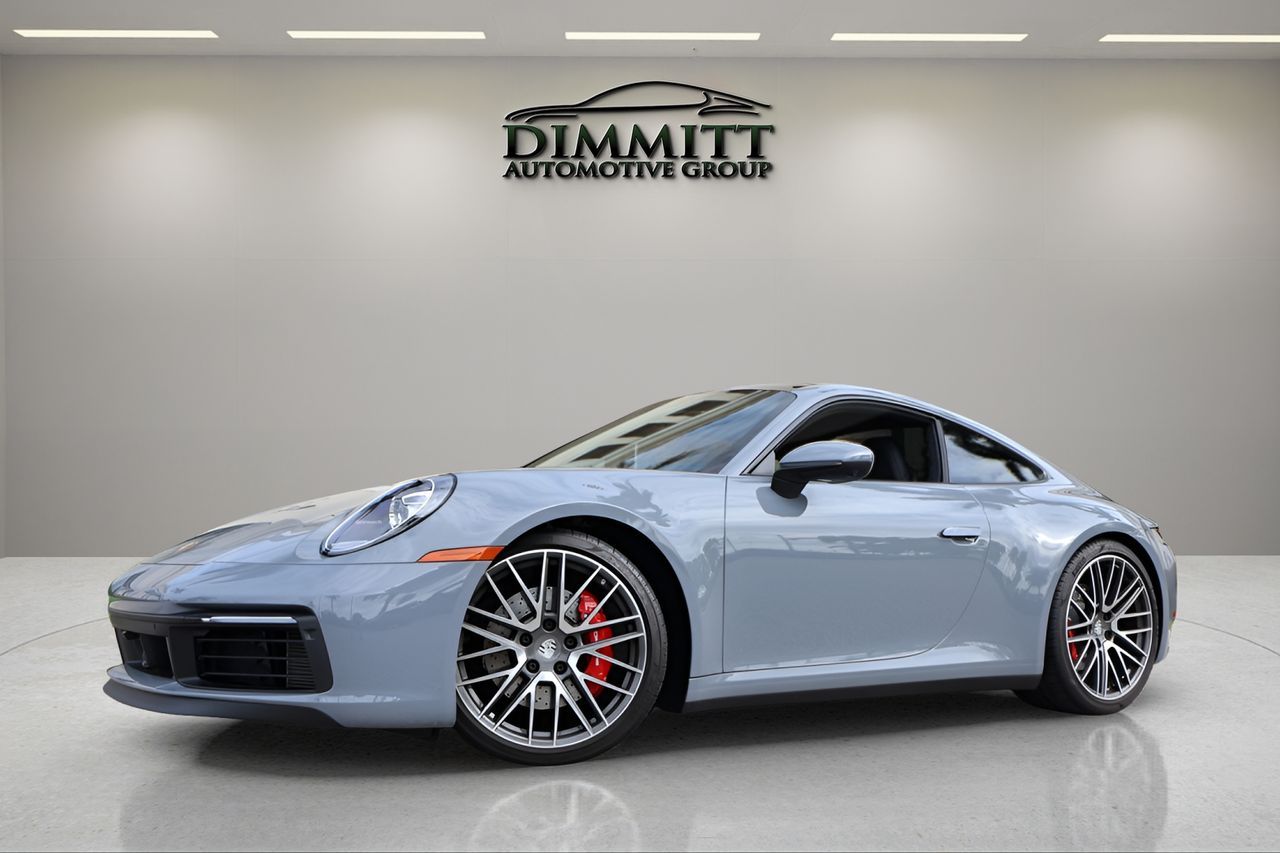 Gray Metallic 2024 Porsche 911 Coupe Rear-Wheel Drive
