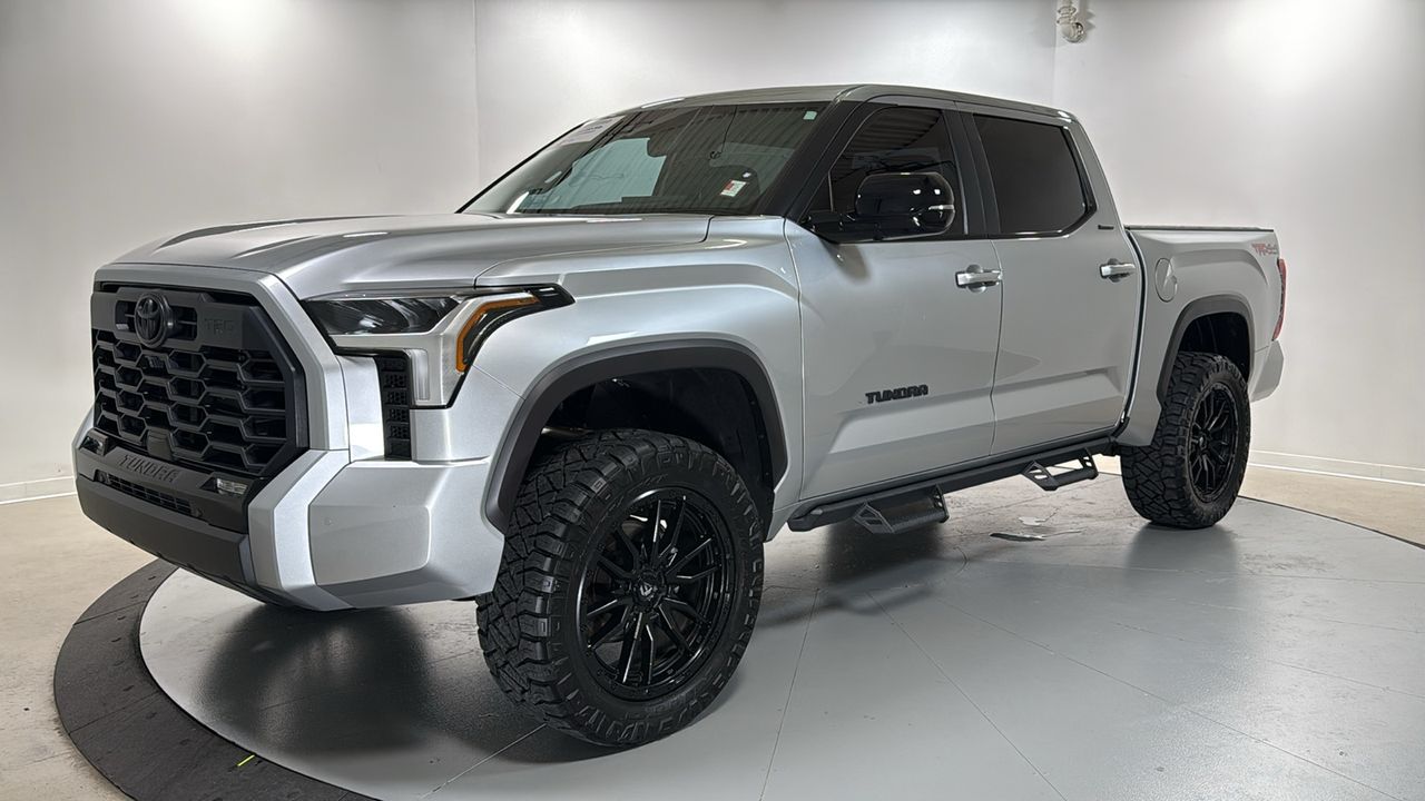 Celestial Silver Metallic 2025 Toyota Tundra Pickup Truck Four-Wheel Drive Automatic