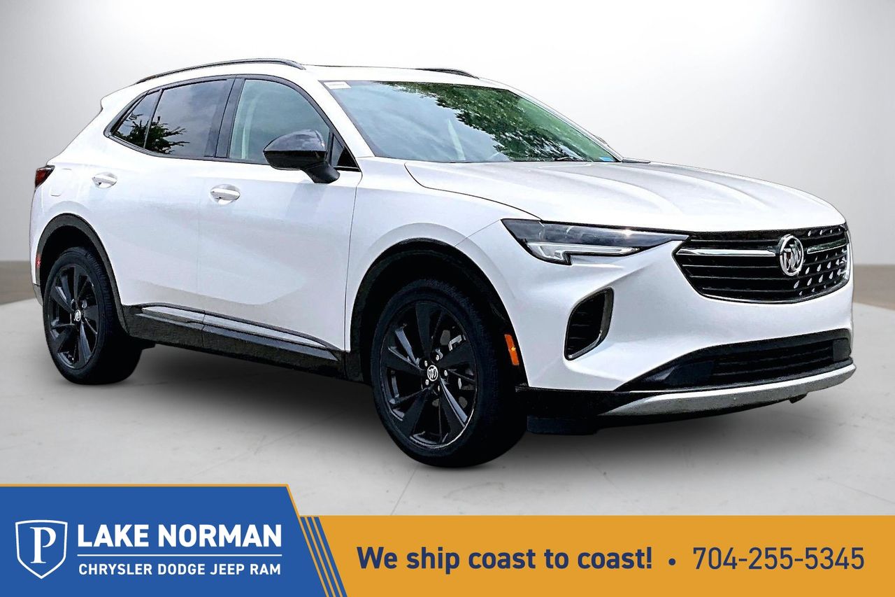 White Frost Tricoat 2023 Buick Envision SUV / Crossover All-Wheel Drive 9-Speed Automatic