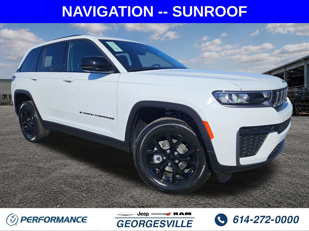 Bright White Clearcoat 2026 Jeep Grand Cherokee SUV / Crossover 8-Speed Automatic