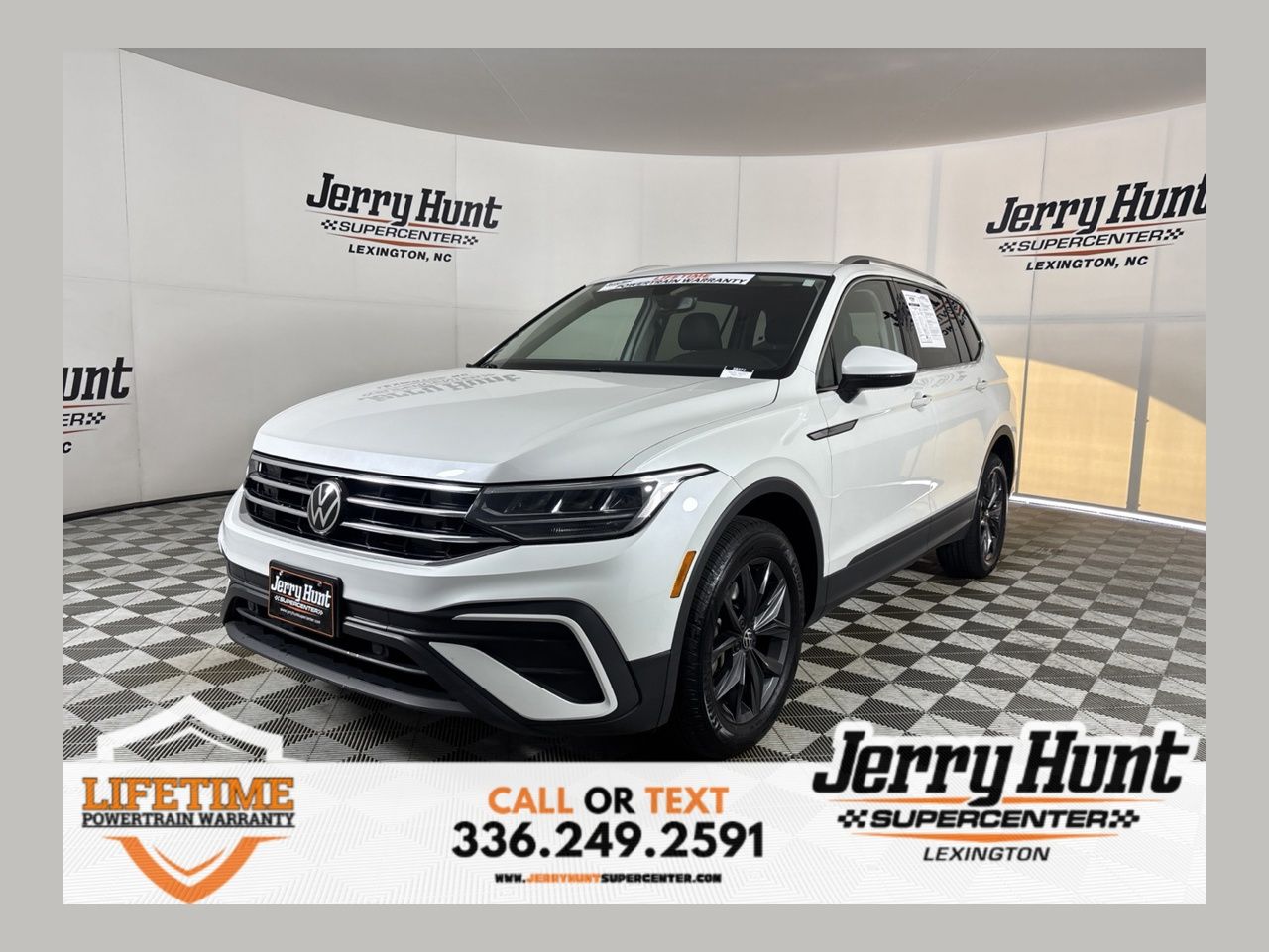 Opal White 2023 Volkswagen Tiguan SUV / Crossover All-Wheel Drive 8-Speed Automatic