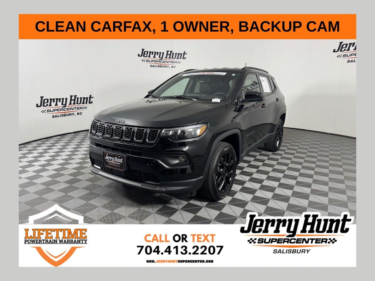 Diamond Black Crystal Pearlcoat 2026 Jeep Compass Latitude 4WD SUV / Crossover Four-Wheel Drive 8-Speed Automatic