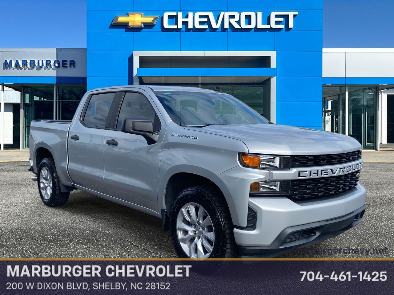 2020 Chevrolet Silverado 1500 Custom Crew Cab RWD