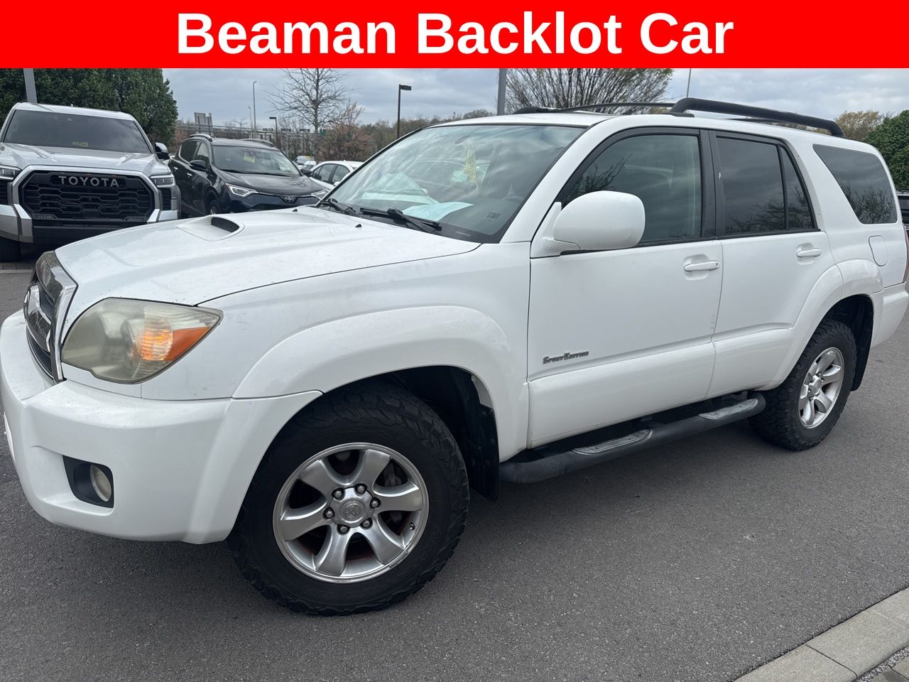 Natural White 2006 Toyota 4Runner Sport Edition V6 SUV / Crossover Rear-Wheel Drive 5-Speed Automatic Overdrive