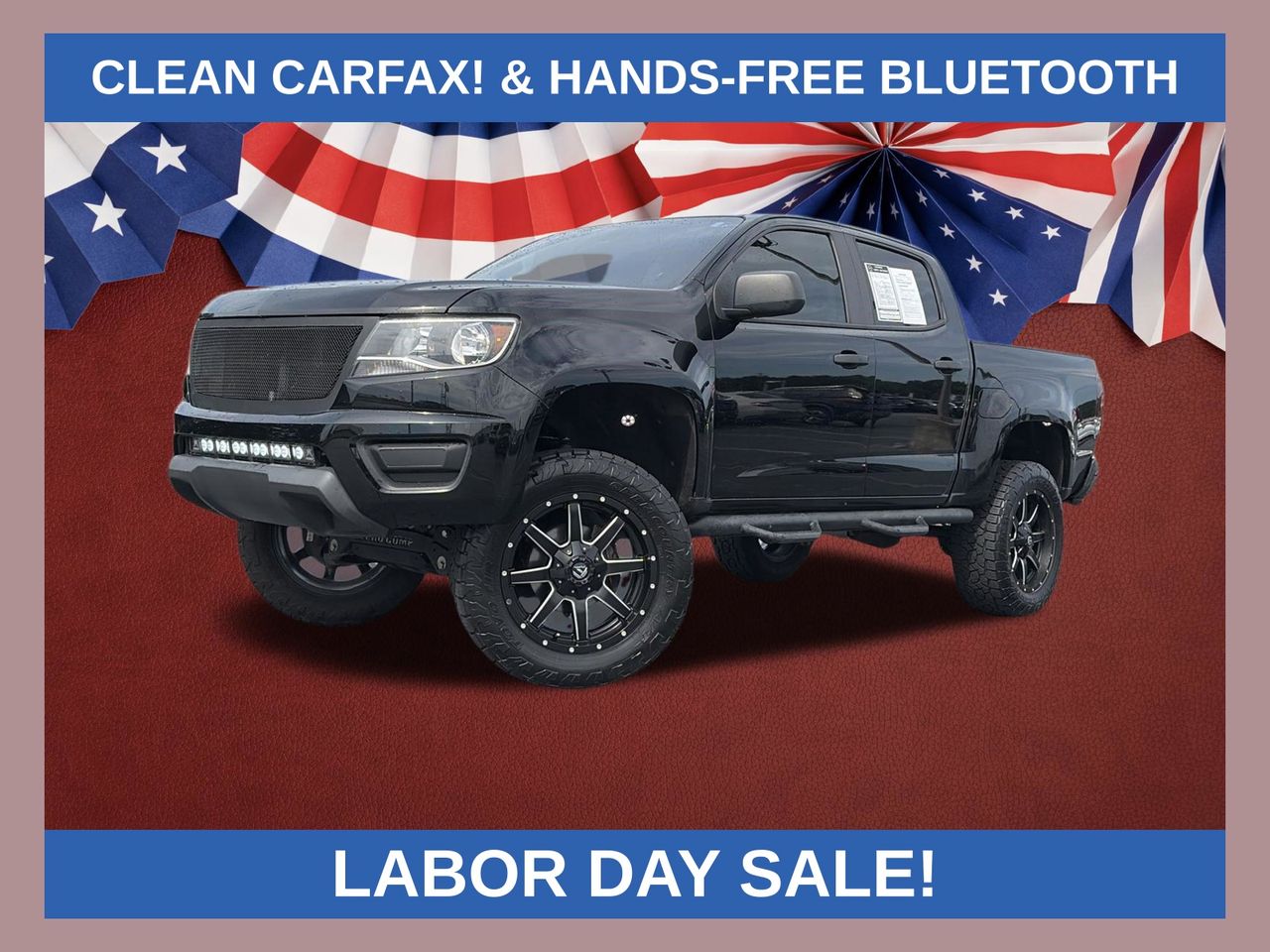 Black 2019 Chevrolet Colorado Pickup Truck 4X2 8-Speed Automatic