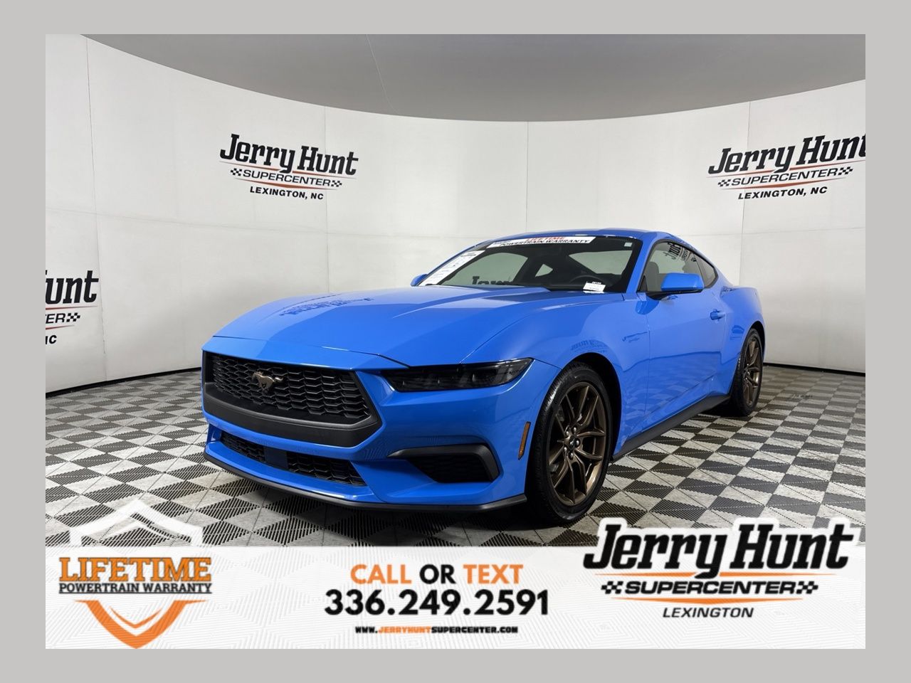 Grabber Blue Metallic 2026 Ford Mustang Coupe Rear-Wheel Drive Automatic