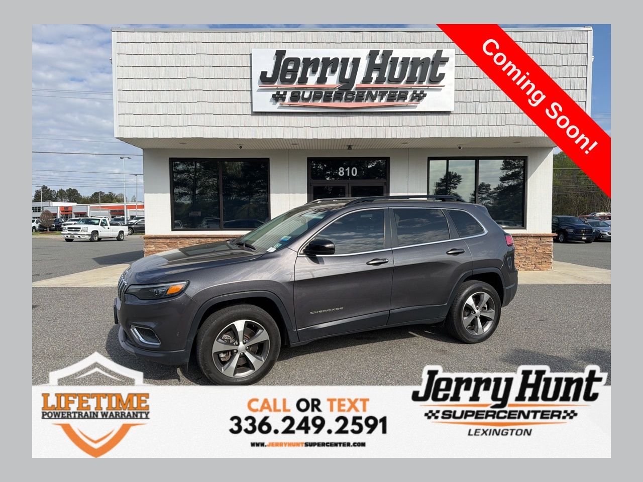 Gray (Granite Crystal Metallic Clearcoat) 2022 Jeep Cherokee Limited 4WD SUV / Crossover Four-Wheel Drive 9-Speed Automatic