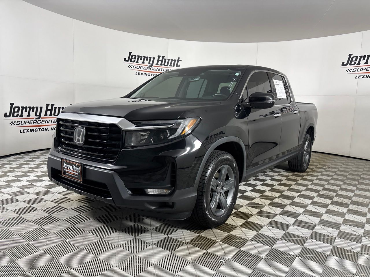 Black 2023 Honda Ridgeline Pickup Truck All-Wheel Drive 9-Speed Automatic