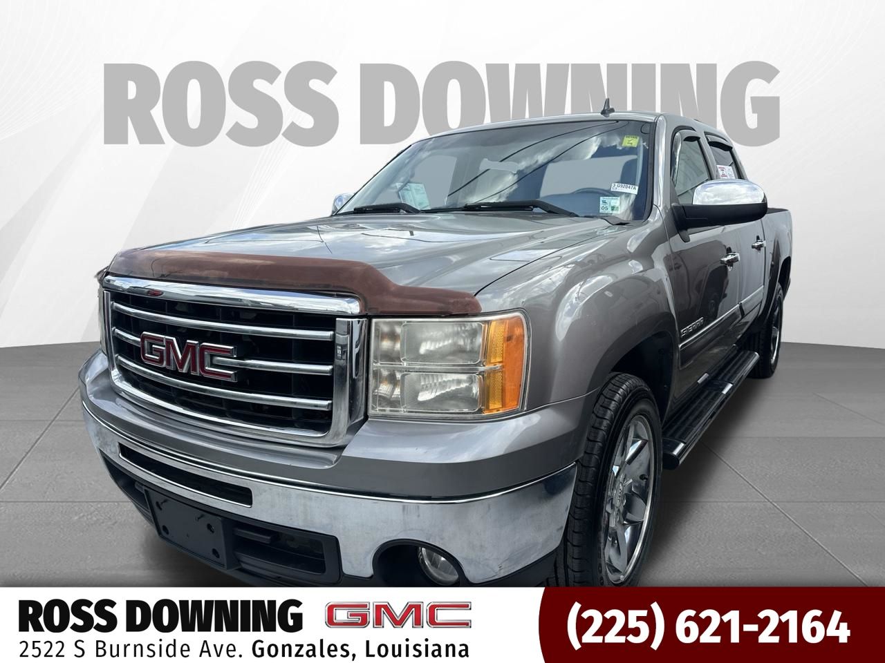 Steel Gray Metallic 2013 GMC Sierra 1500 Pickup Truck 4X2 6-Speed Automatic