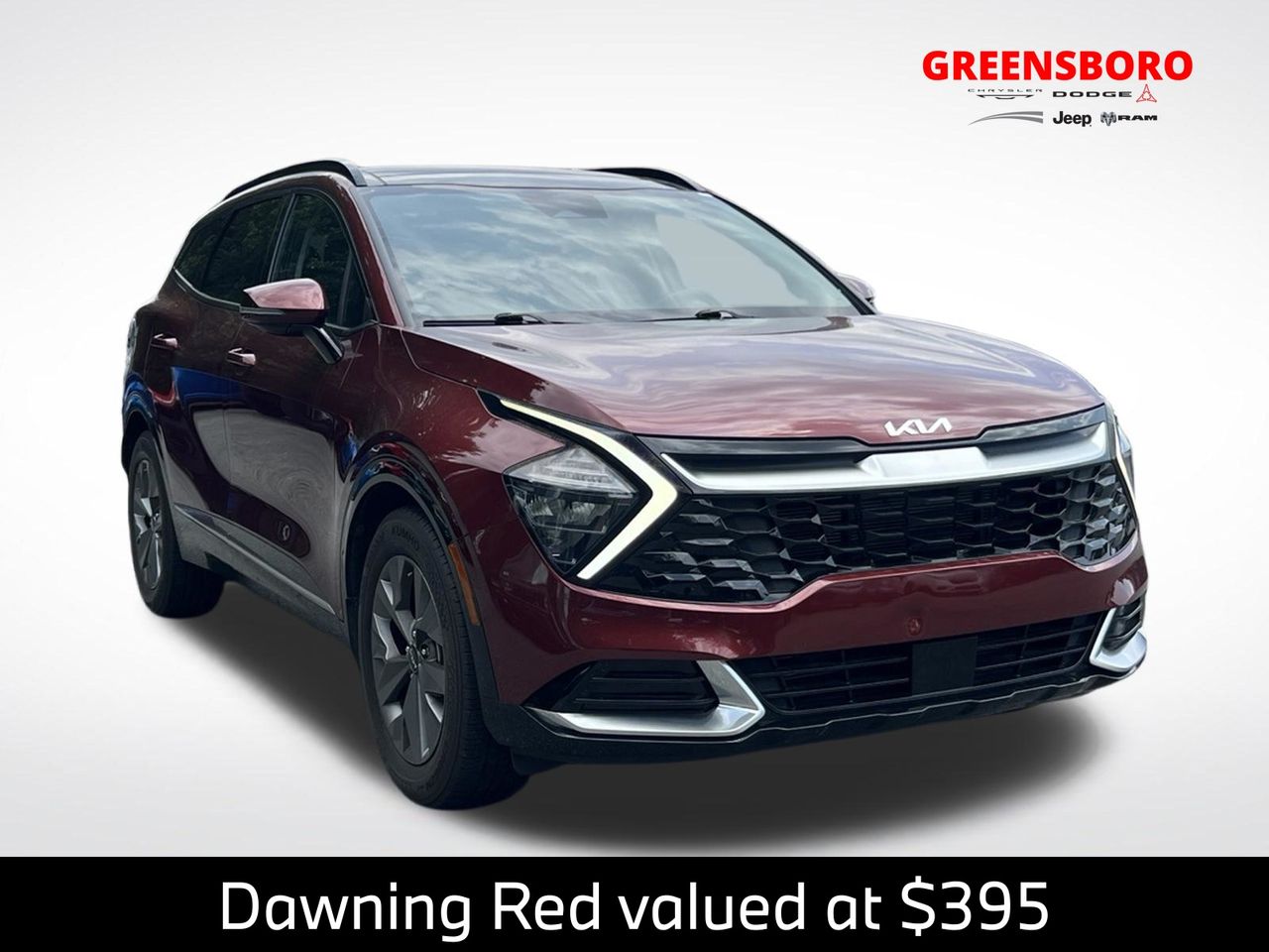 Dawning Red 2023 Kia Sportage SUV / Crossover Front-Wheel Drive 8-Speed Automatic