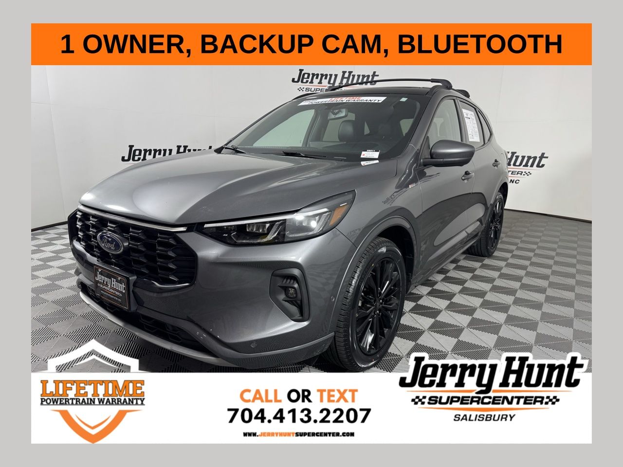 Carbonized Gray Metallic 2024 Ford Escape ST-Line Elite AWD SUV / Crossover All-Wheel Drive 8-Speed Automatic