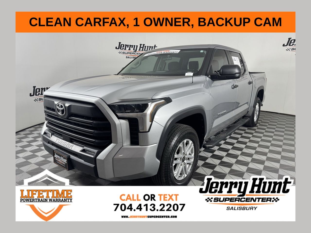 Celestial Silver Metallic 2024 Toyota Tundra Pickup Truck Four-Wheel Drive Automatic