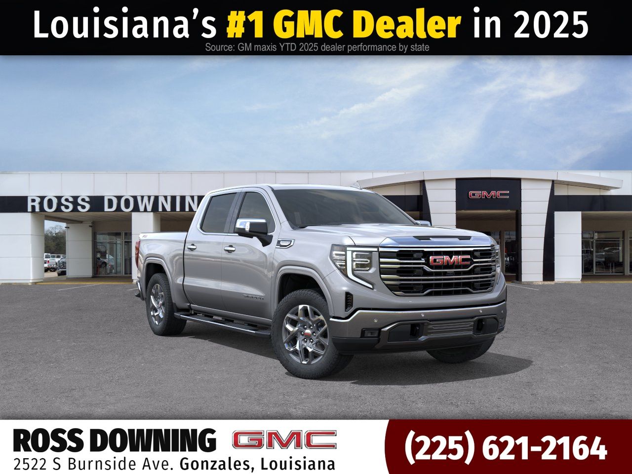 Sterling Metallic 2026 GMC Sierra 1500 Pickup Truck Four-Wheel Drive Automatic