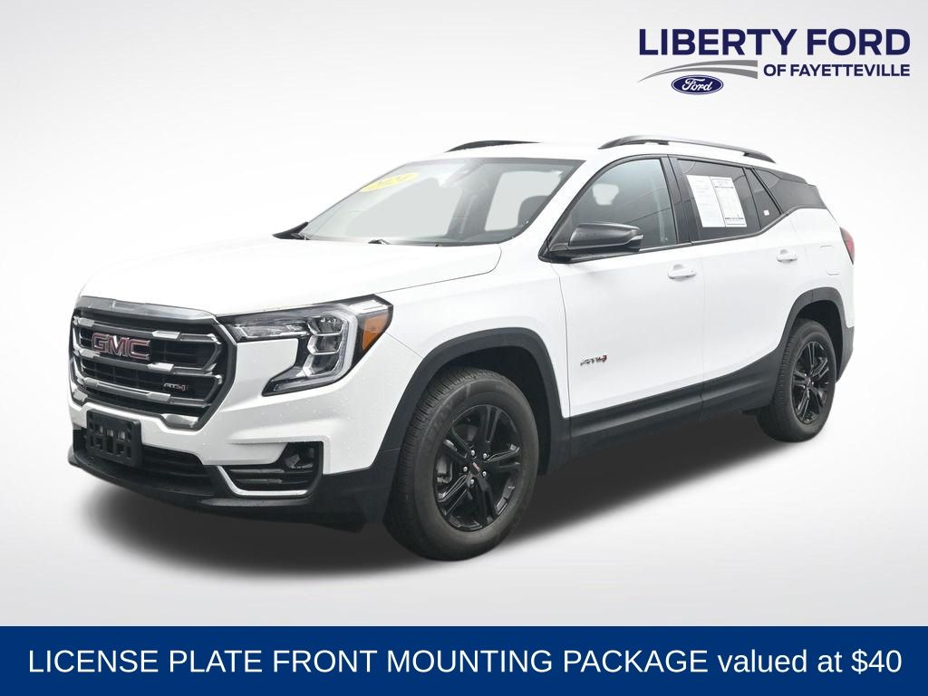 Summit White 2024 GMC Terrain AT4 AWD SUV / Crossover All-Wheel Drive 9-Speed Automatic