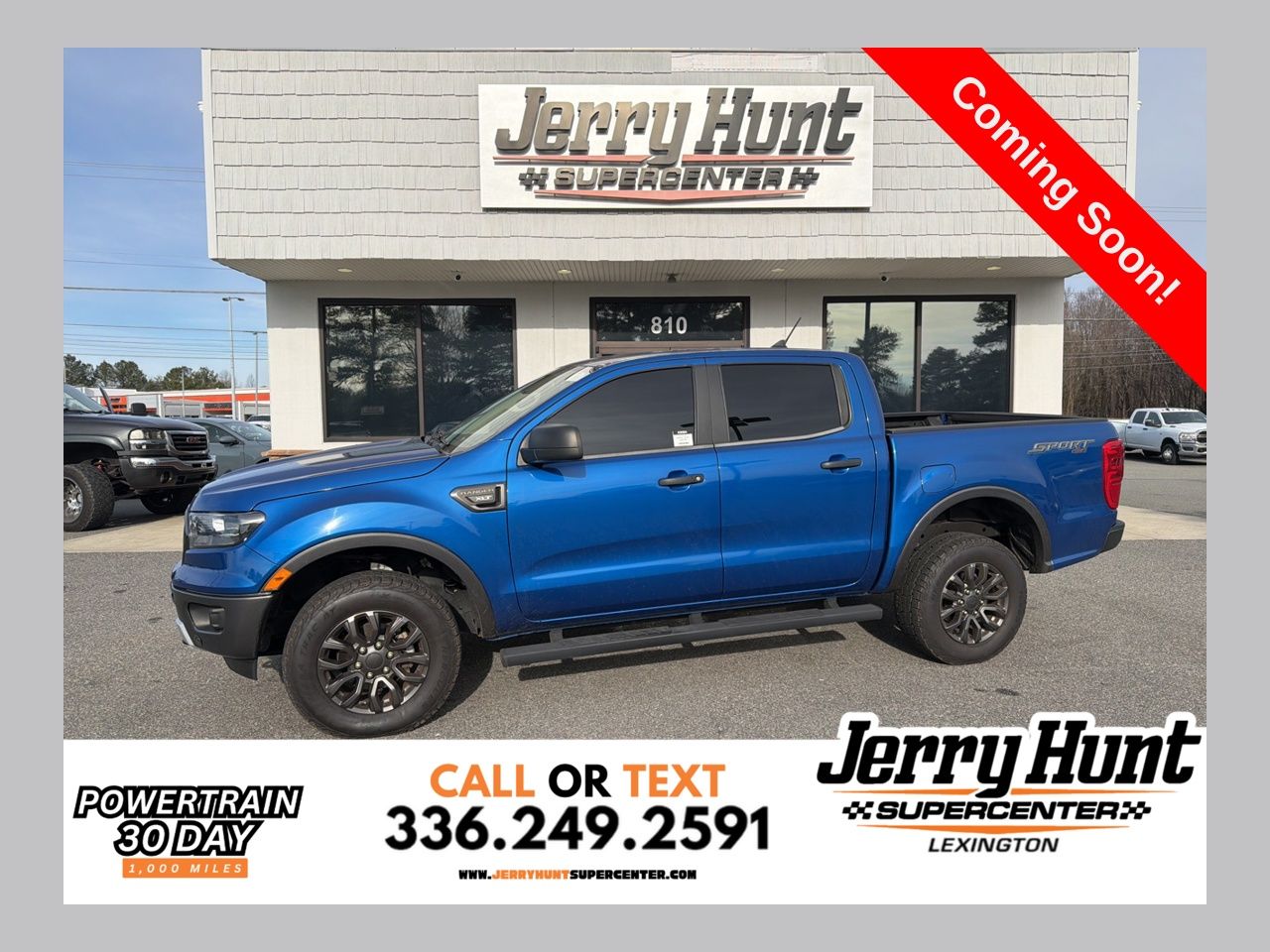 2019 Ford Ranger XLT SuperCrew 4WD