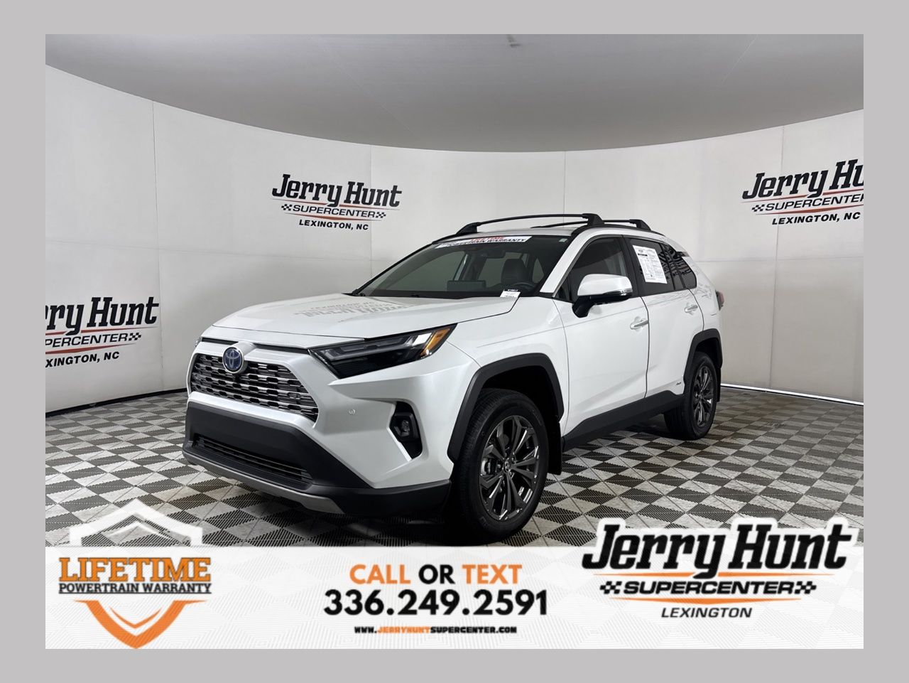 Pearl 2024 Toyota RAV4 Hybrid Limited AWD SUV / Crossover All-Wheel Drive Continuously Variable Transmission