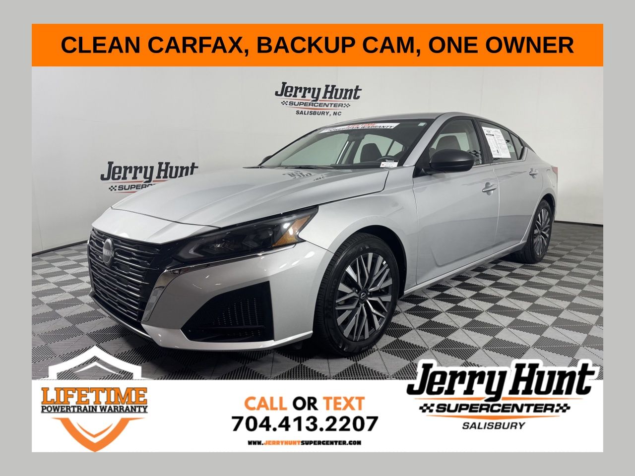 Brilliant Silver Metallic 2025 Nissan Altima Sedan Front-Wheel Drive Continuously Variable Transmission