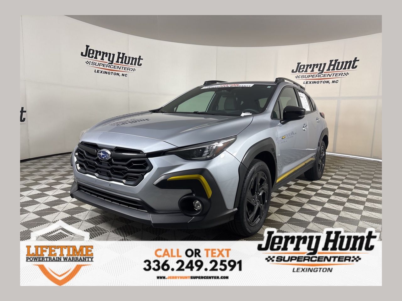 Ice Silver Metallic 2024 Subaru Crosstrek Sport AWD SUV / Crossover All-Wheel Drive Continuously Variable Transmission
