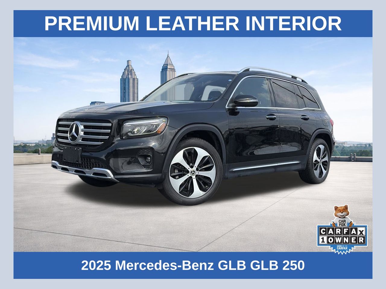 Black 2025 Mercedes-Benz GLB SUV / Crossover Front-Wheel Drive 8-Speed Dual Clutch