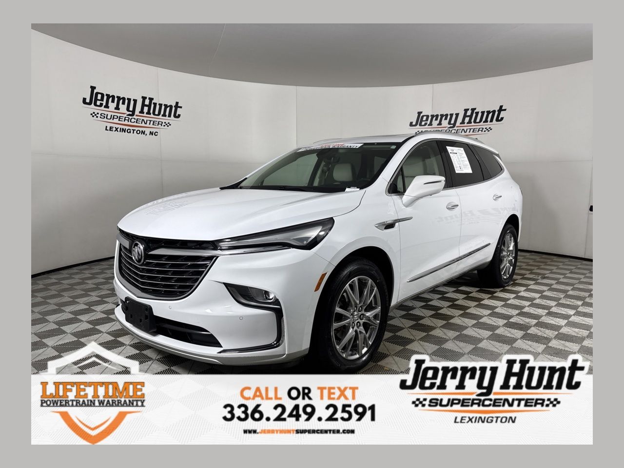 Summit White 2023 Buick Enclave SUV / Crossover Four-Wheel Drive 9-Speed Automatic