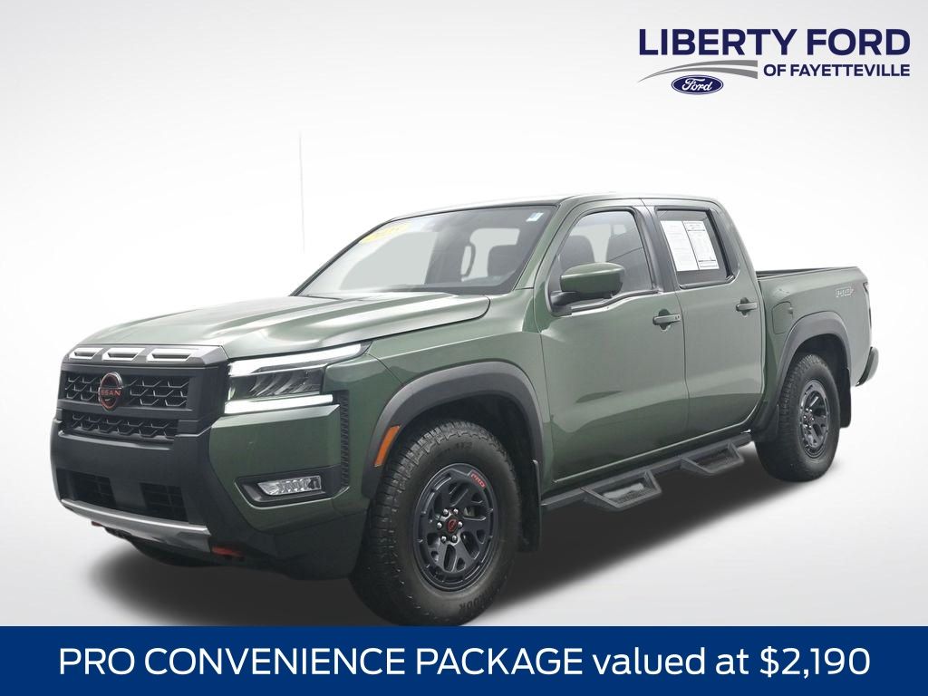 Tactical Green Metallic 2025 Nissan Frontier Pickup Truck 4X2 9-Speed Automatic Overdrive