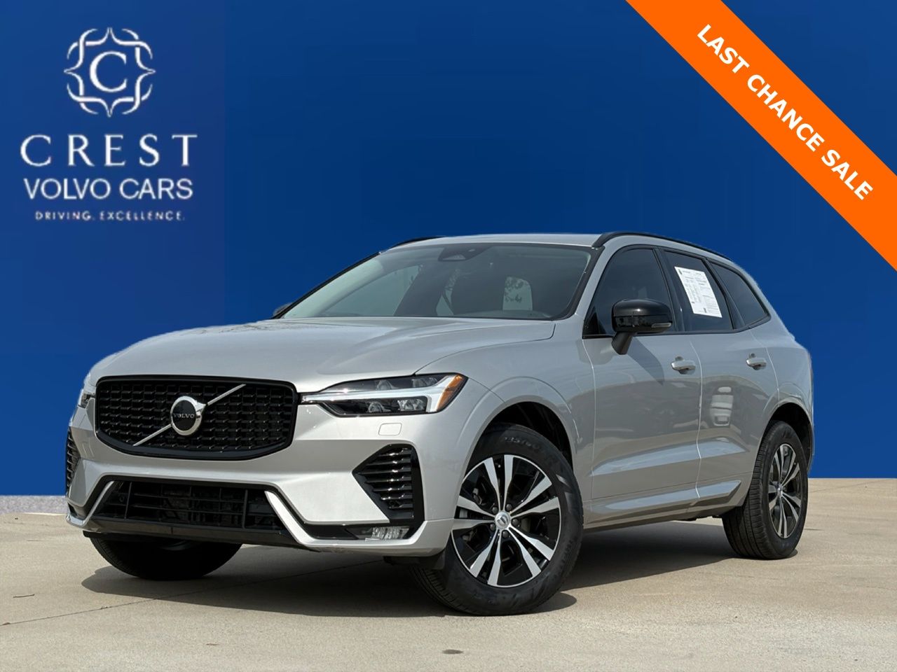 Silver Dawn Metallic 2025 Volvo XC60 B5 Core Dark Theme AWD SUV / Crossover All-Wheel Drive Automatic