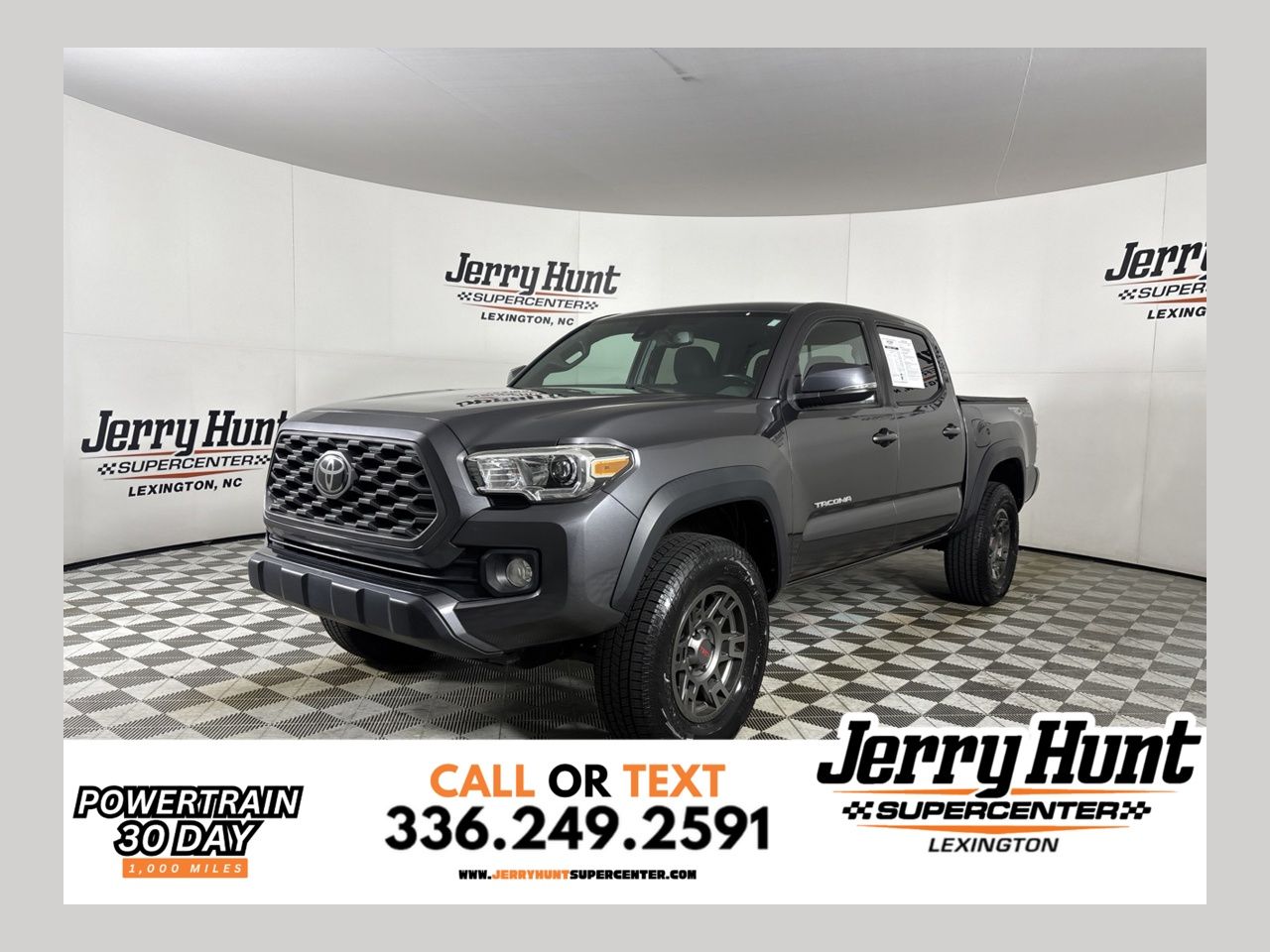 Magnetic Gray Metallic 2021 Toyota Tacoma Pickup Truck Four-Wheel Drive 6-Speed Automatic