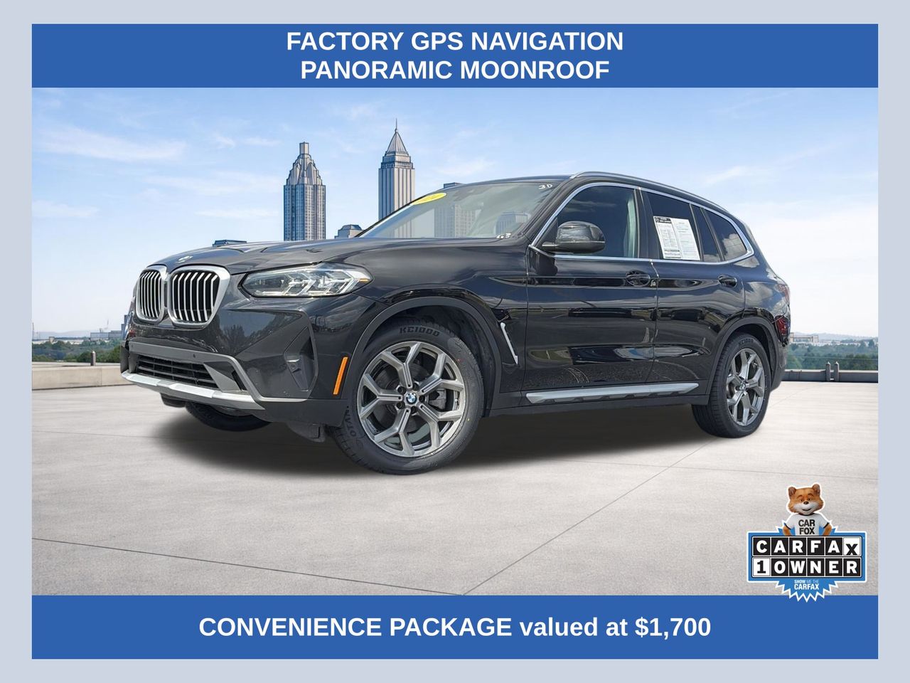 2024 BMW X3 sDrive30i RWD