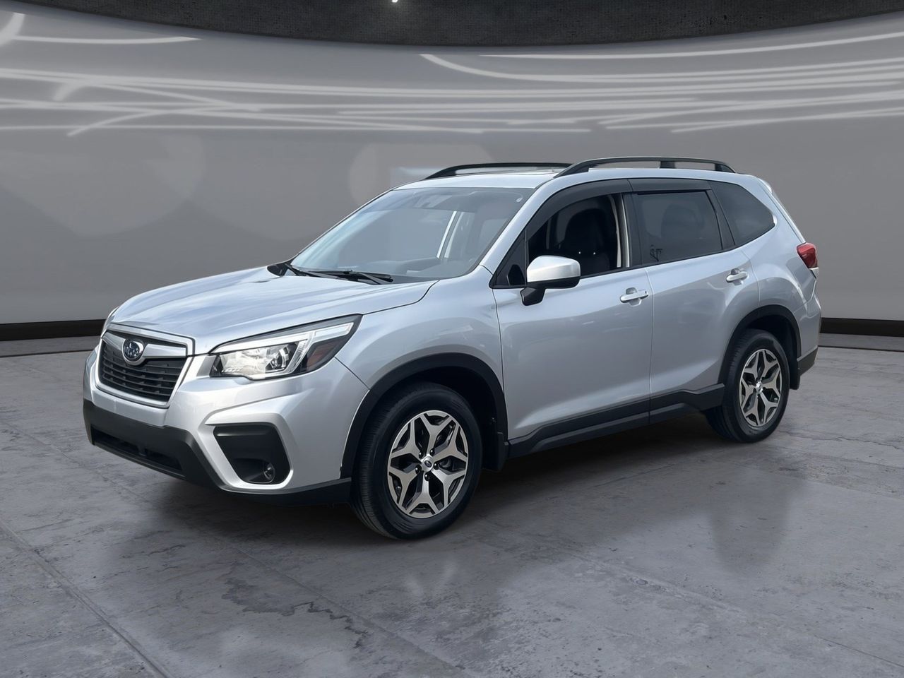 Ice Silver Metallic 2020 Subaru Forester 2.5i Premium AWD SUV / Crossover All-Wheel Drive Continuously Variable Transmission