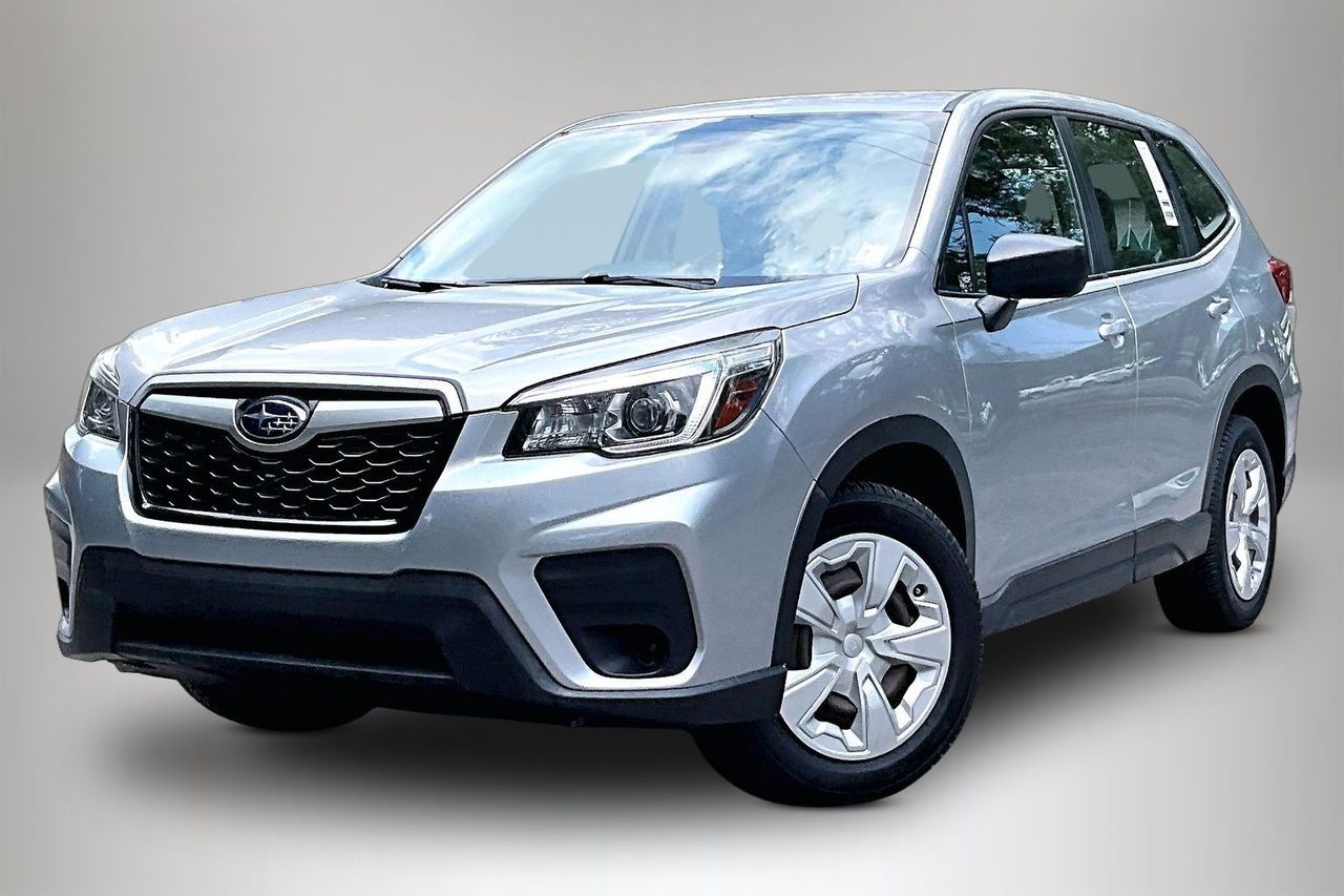 Ice Silver Metallic 2019 Subaru Forester SUV / Crossover All-Wheel Drive Continuously Variable Transmission
