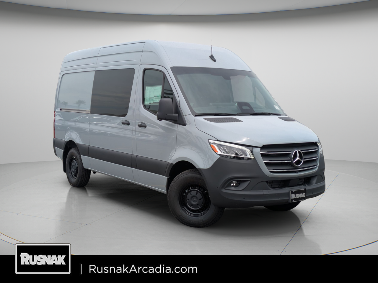 Silver 2025 Mercedes-Benz Sprinter Van Rear-Wheel Drive 9-Speed Automatic