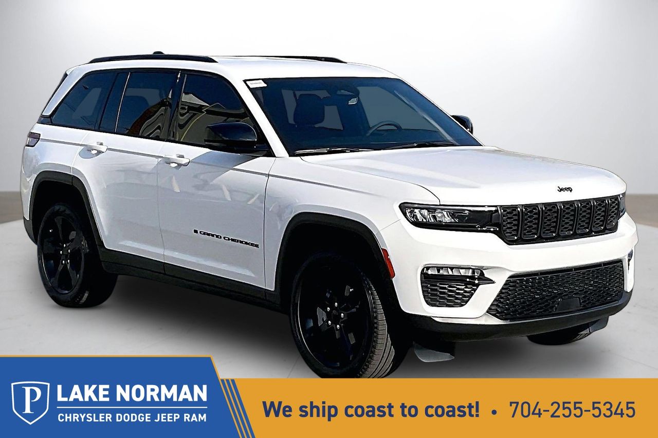 Bright White Clearcoat 2025 Jeep Grand Cherokee Limited 4WD SUV / Crossover Four-Wheel Drive 8-Speed Automatic