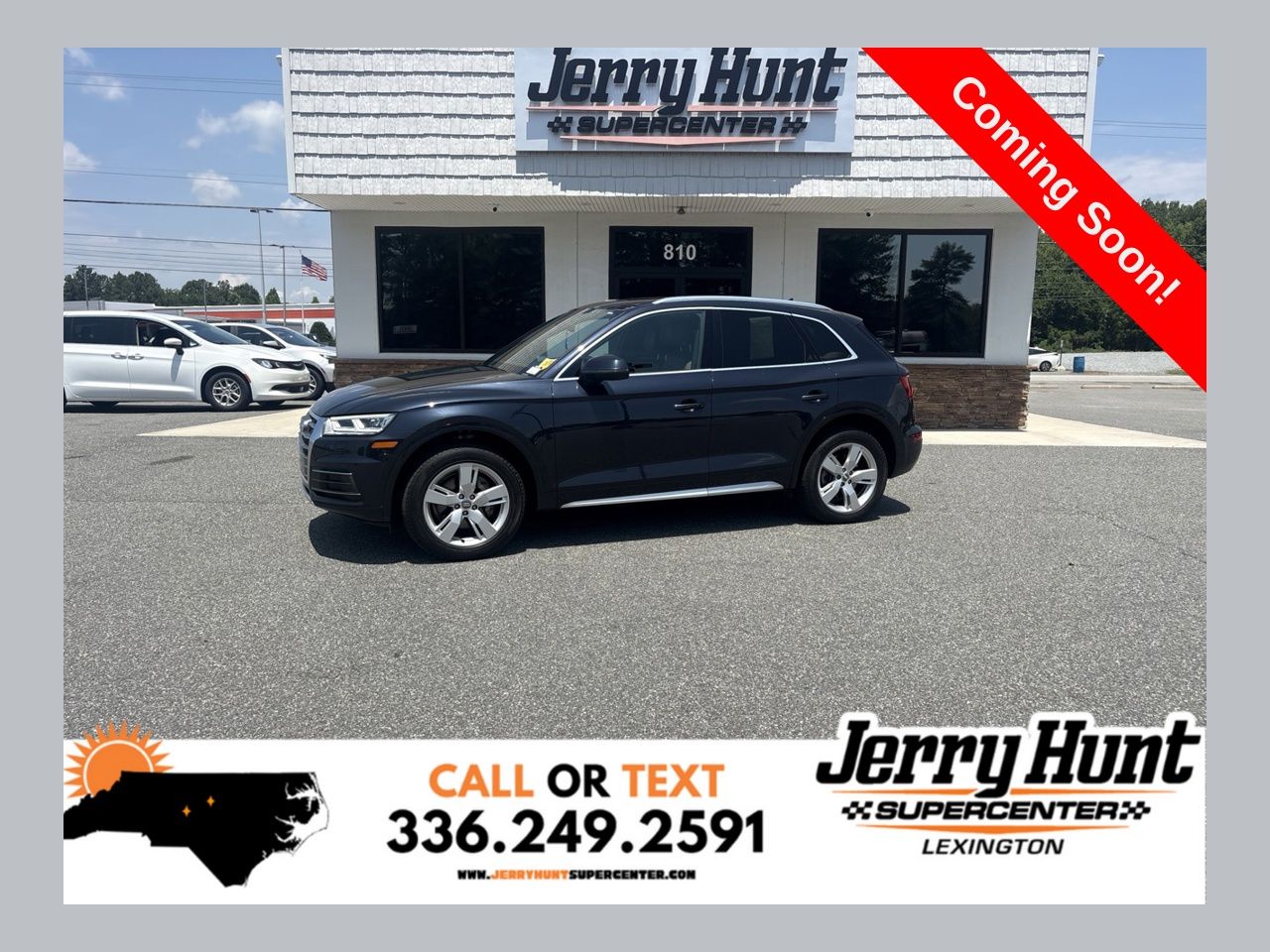 Moonlight Blue Metallic 2019 Audi Q5 SUV / Crossover All-Wheel Drive 7-Speed Automatic