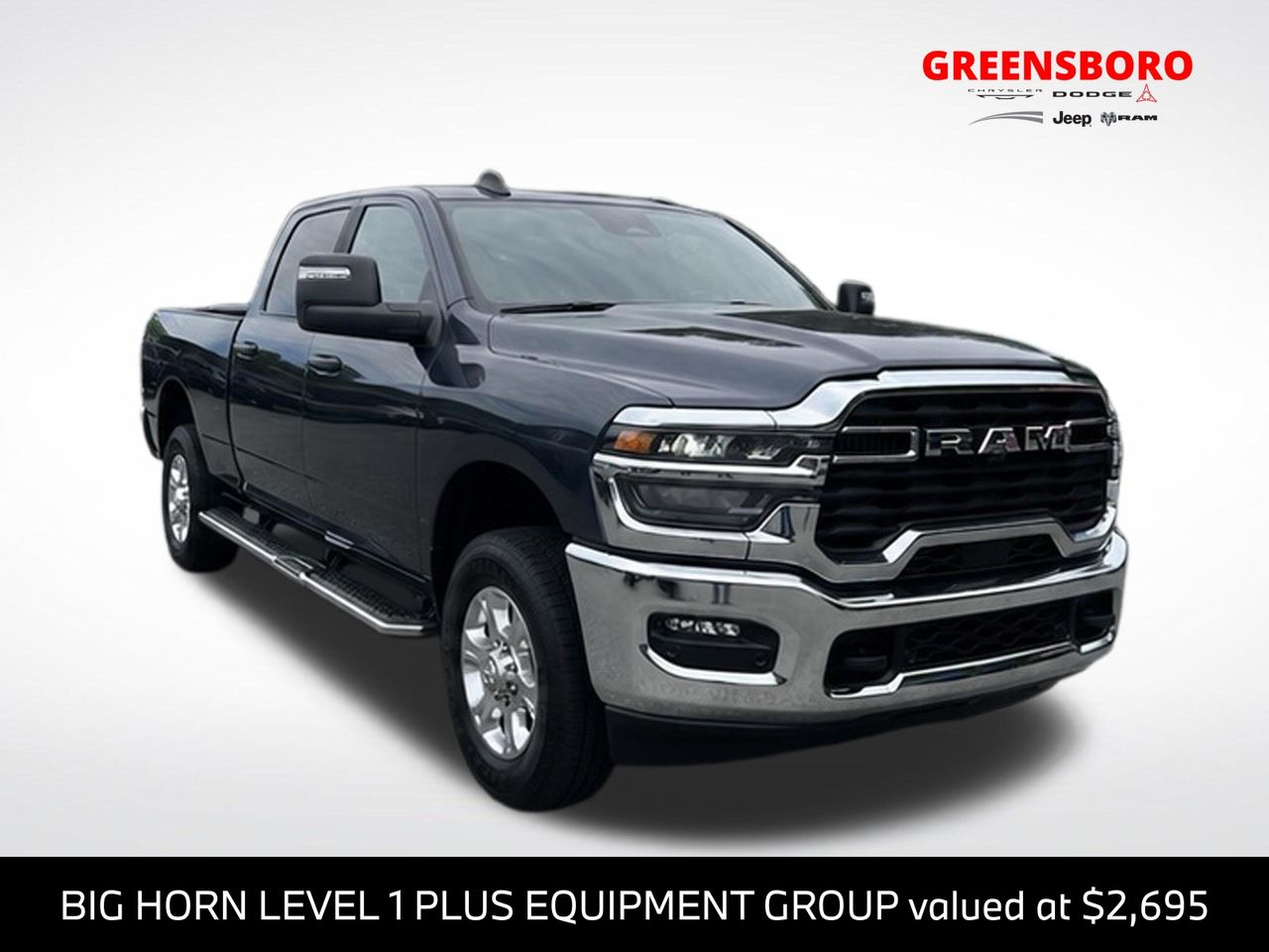 Forged Blue Metallic 2025 RAM 2500 Pickup Truck Four-Wheel Drive 8-Speed Automatic