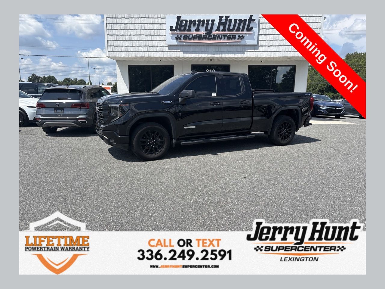 Onyx Black 2025 GMC Sierra 1500 Pickup Truck Four-Wheel Drive 8-Speed Automatic