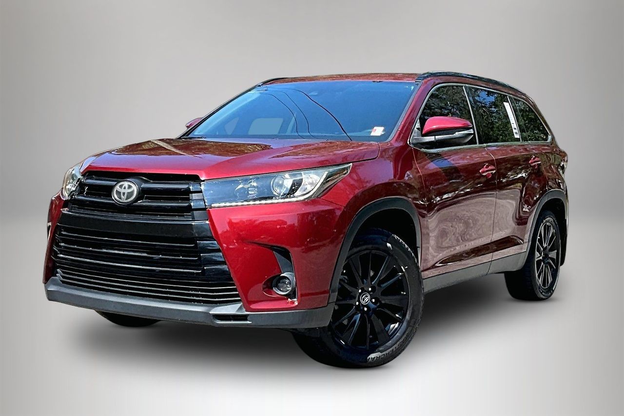 Salsa Red Pearl 2019 Toyota Highlander SUV / Crossover All-Wheel Drive 8-Speed Automatic