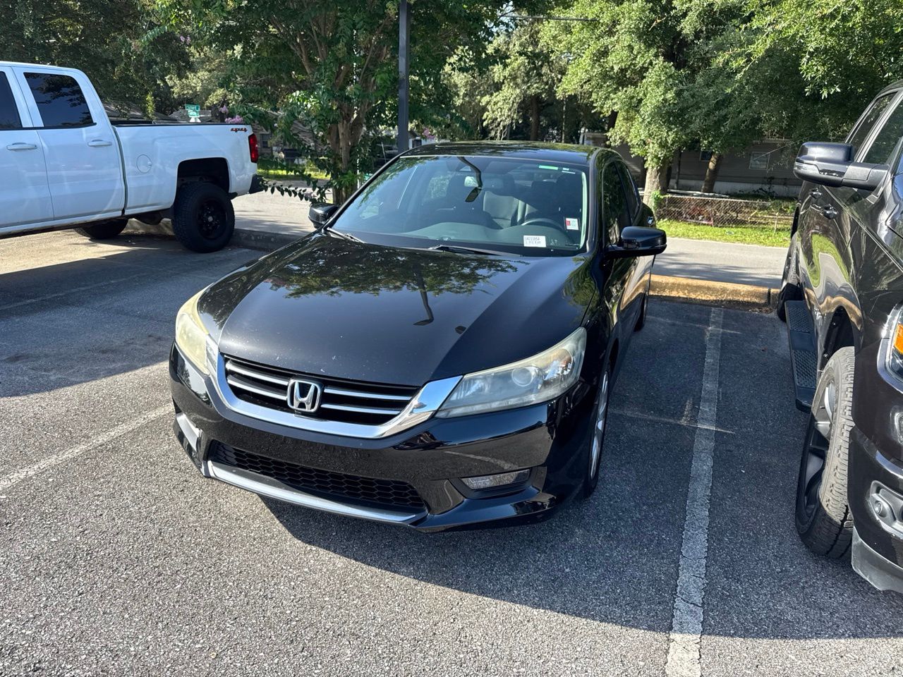 Crystal Black Pearl 2014 Honda Accord Sedan Front-Wheel Drive 6-Speed Automatic