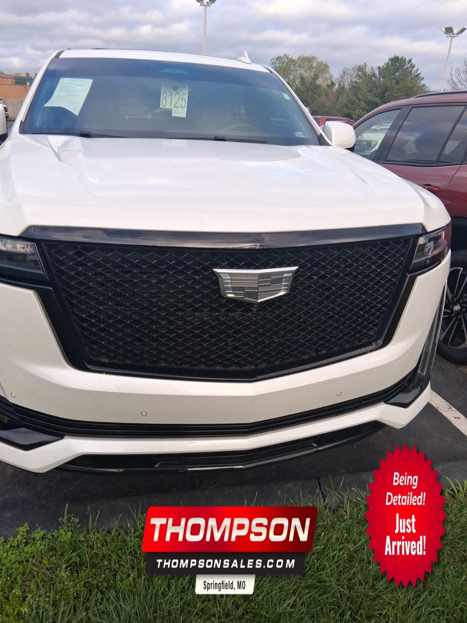 Crystal White Tricoat 2024 Cadillac Escalade Sport Platinum 4WD SUV / Crossover Four-Wheel Drive Automatic