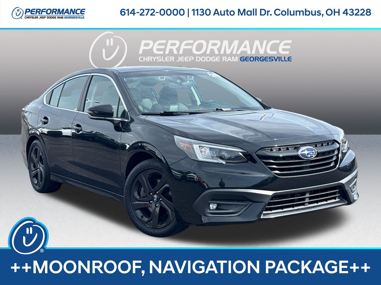 Crystal Black Silica 2020 Subaru Legacy 2.5i Sport AWD Sedan All-Wheel Drive Continuously Variable Transmission